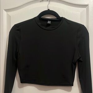 Black Long Sleeve Women's Top